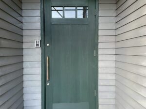 玄関　防腐剤　塗装