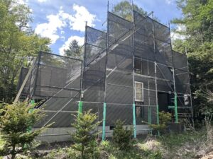 屋根工事　軽井沢町