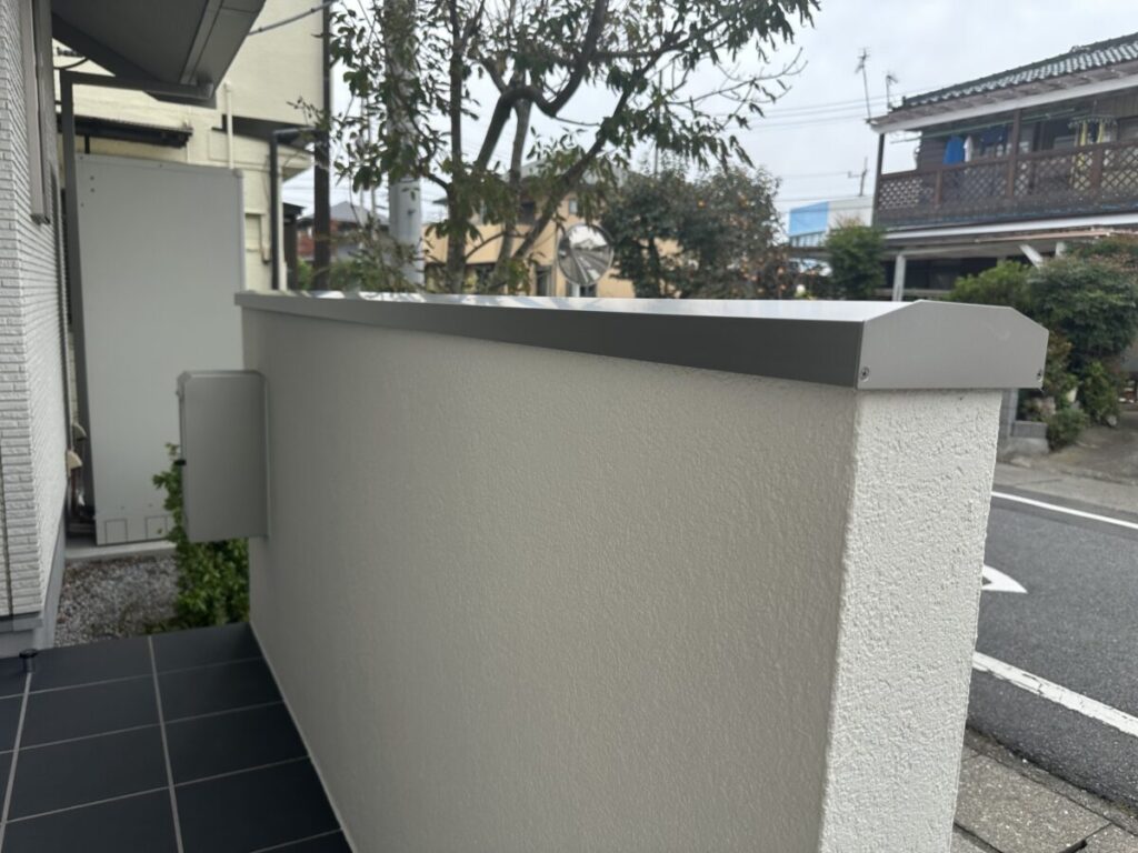 門柱塗装