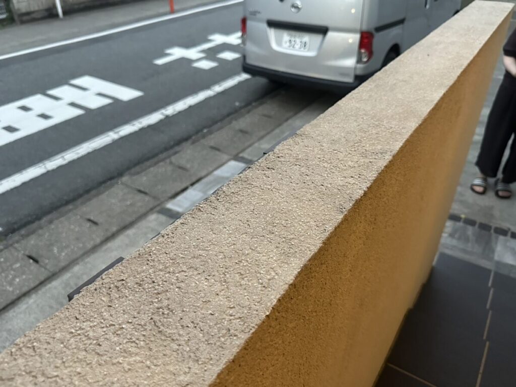 門柱塗装