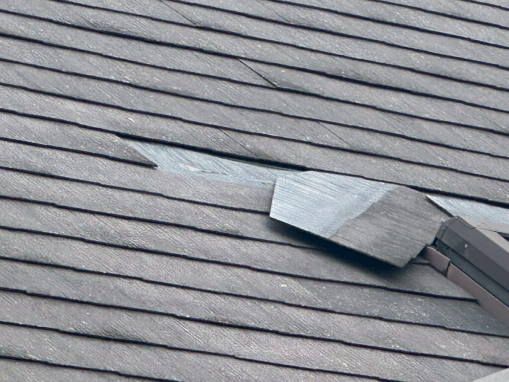 屋根工事　スレート