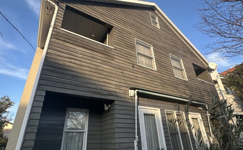 外壁塗装　木部