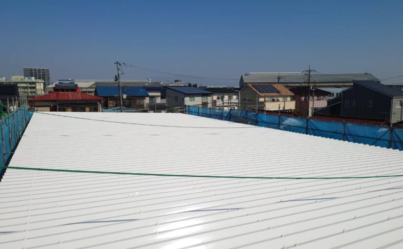 屋根　遮熱塗装