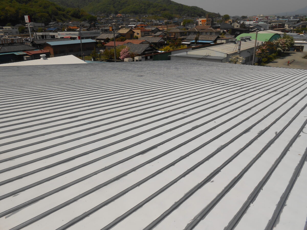 屋根　遮熱塗装