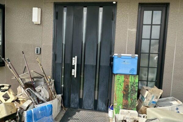玄関塗装