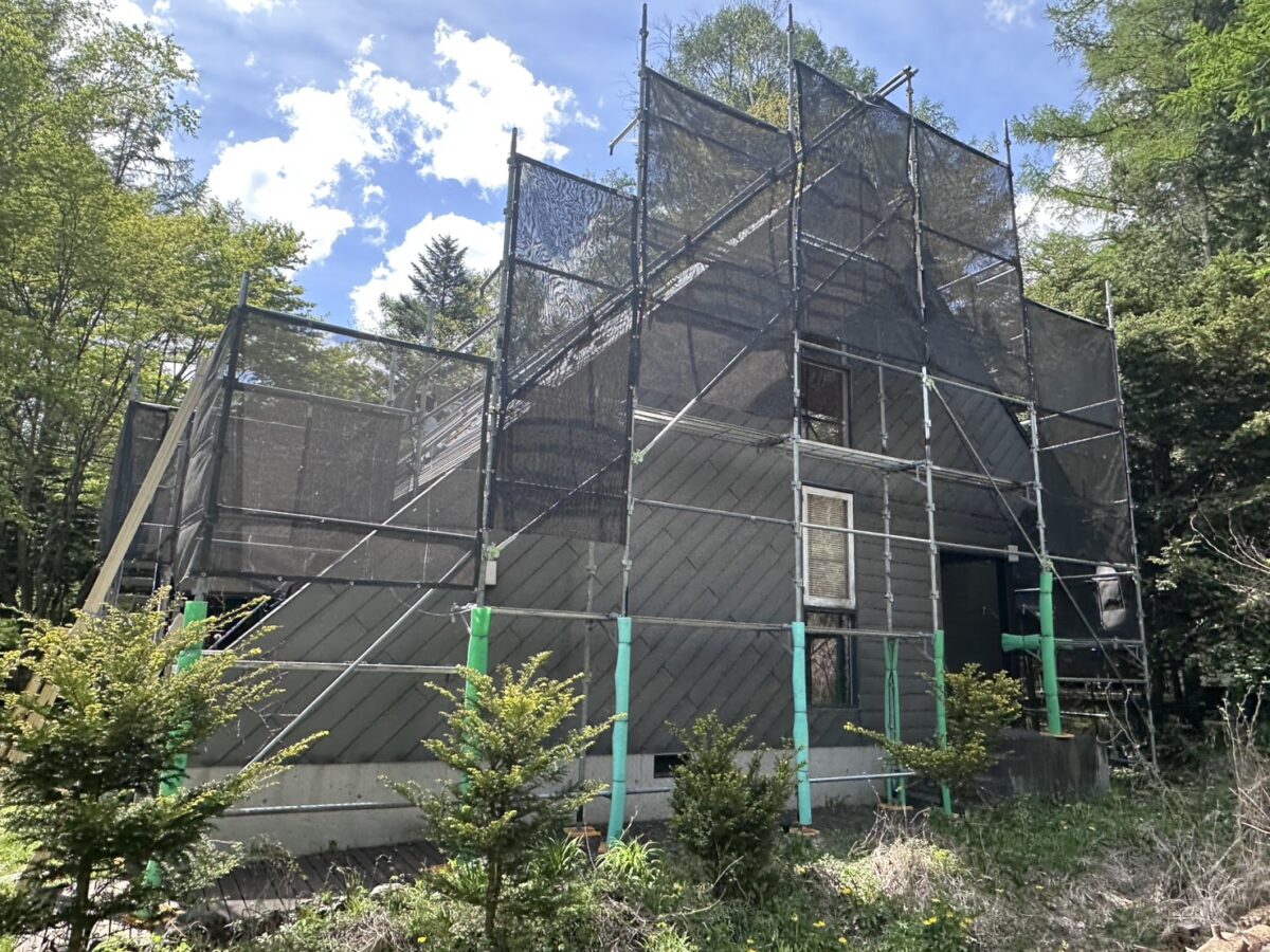 屋根工事　軽井沢町