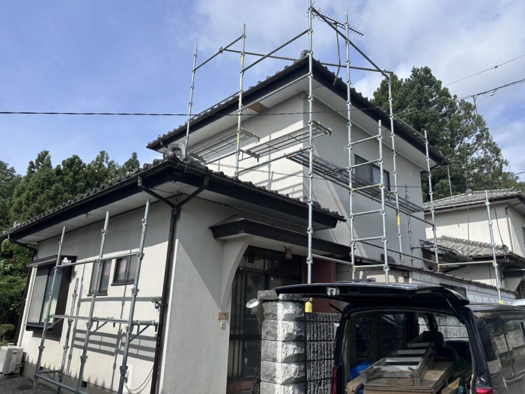 足場工事